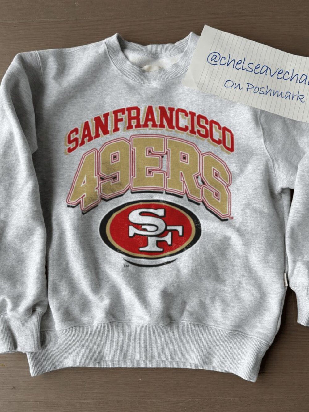 Vintage San Francisco 49ers Football Sweatshirt, NFL San Francisco 49ers Shirt